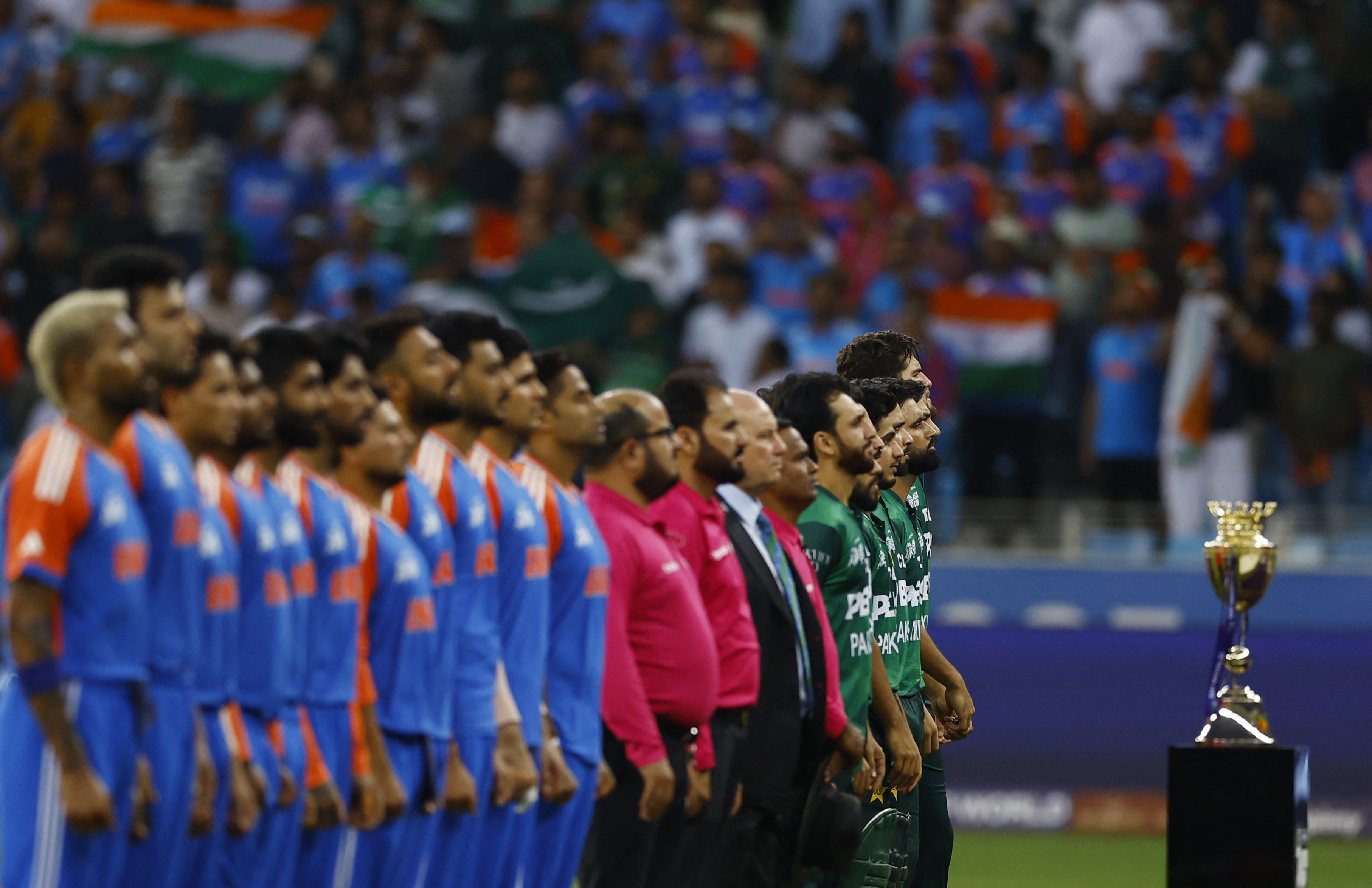 India again refuse handshake with Pakistan at Asia Cup